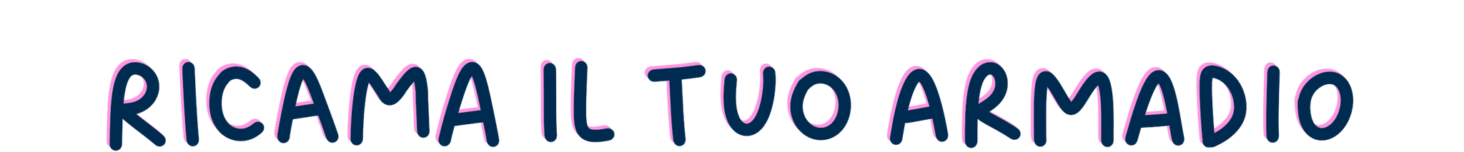 RICAMA IL TUO ARMADIO