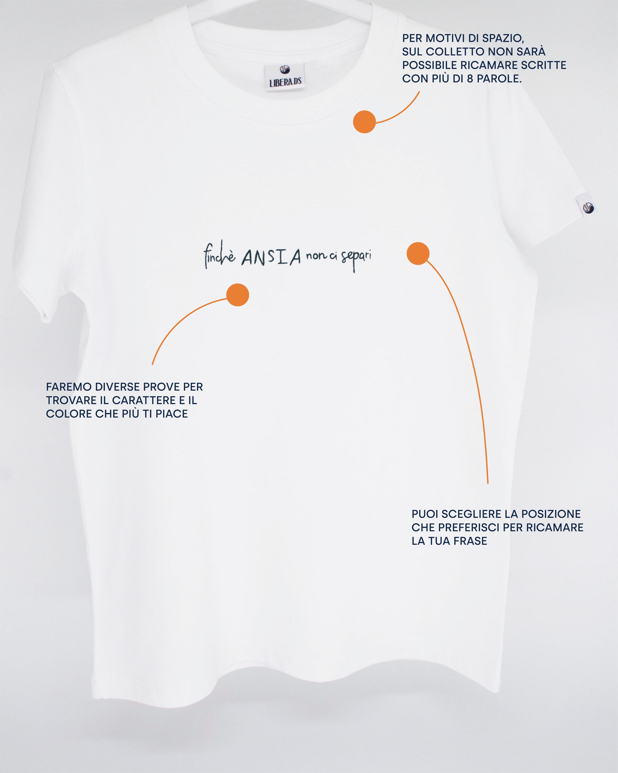 LA TUA FRASE MAGLIETTA